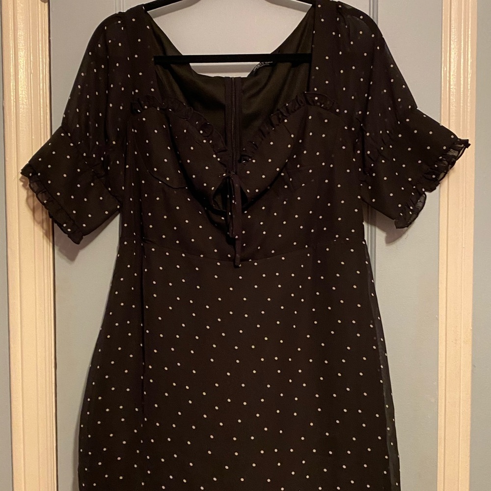 Polka Dot blue dress